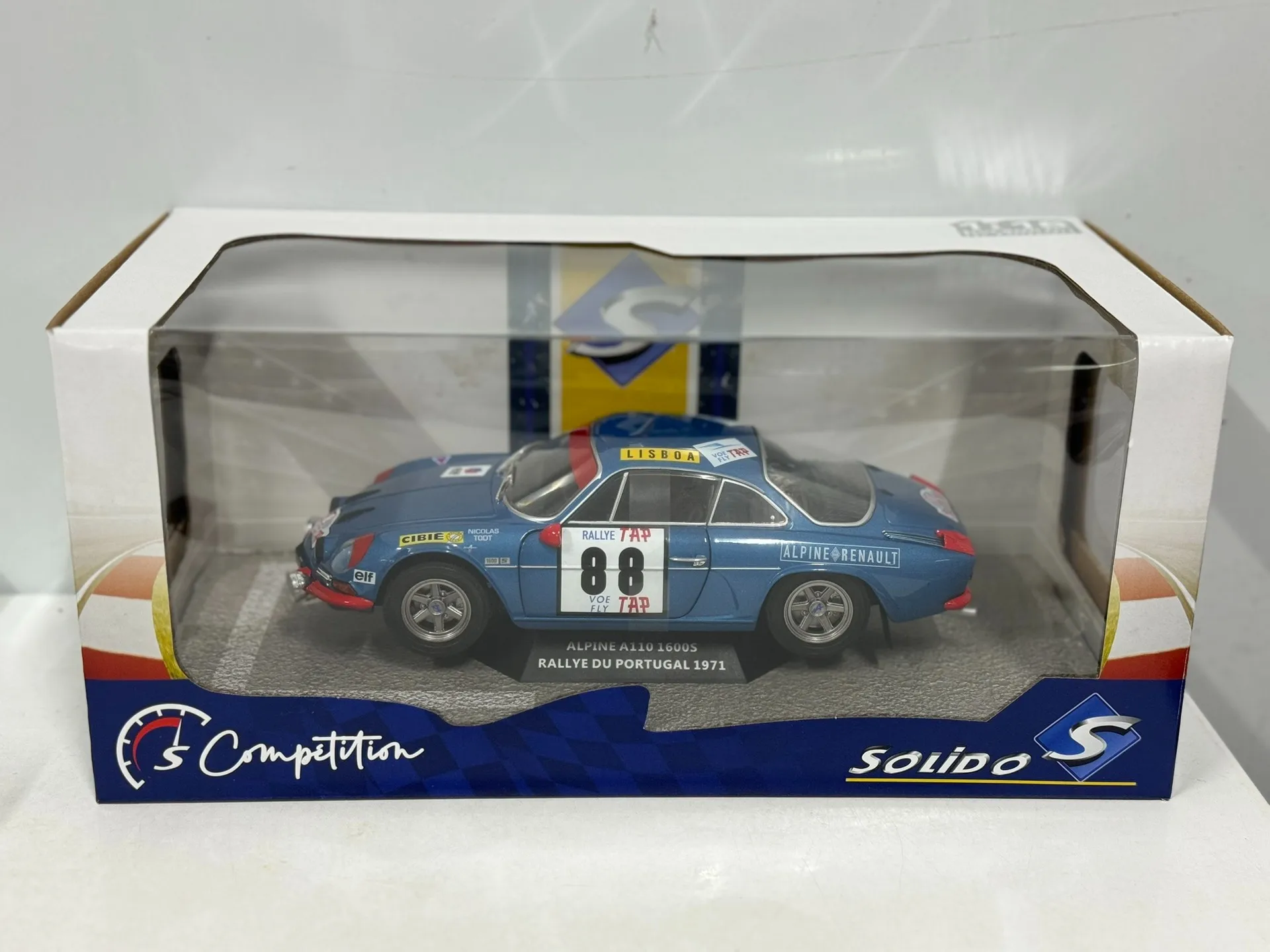 

Литой под давлением SOLIDO масштаб 1/18 ALPINE A110 1973 г. # 18-модель автомобиля Renault Albin, Коллекционная игрушка, подарок, сувенир, витрина, орнамент