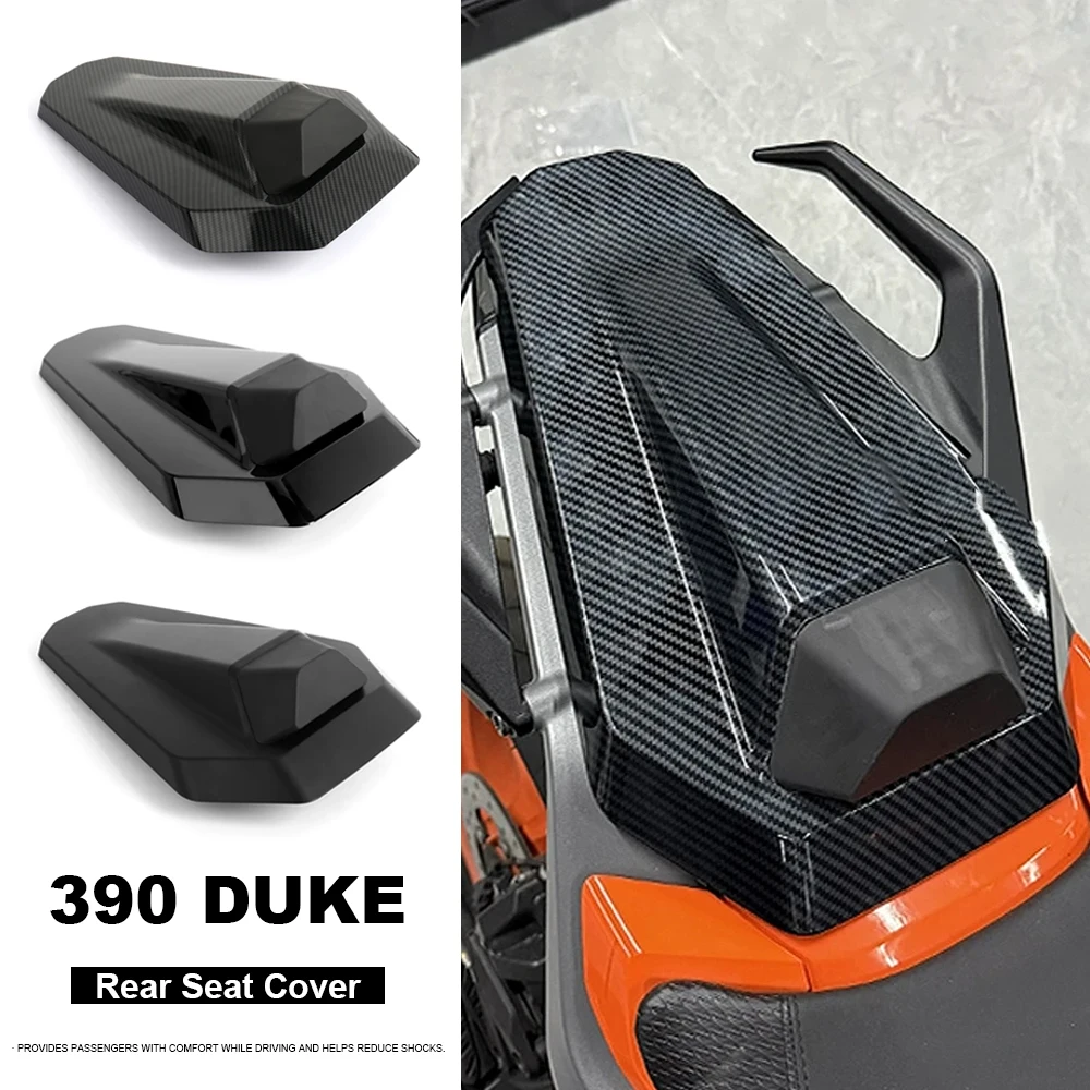 

New Motorcycle Pillion Rear Seat Cover Cowl Solo Fairing Carbon Fiber Black For 390 DUKE 390DUKE 390 Duke 390Duke 2024