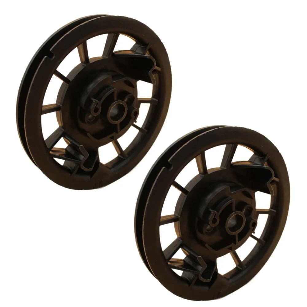 2X Black Recoil Starter Pulley Reel Fit HONDA GX120 GX160 GX200 168F 4HP 5.5HP 6.5HP Engine Motor Strimmer Generator Water Pump