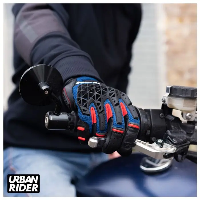 ريفيت ساند 4 قفازات شبكة نسيج جلد طبيعي شاشة تعمل باللمس موتوكروس سباق الدراجات النارية ركوب الخيل