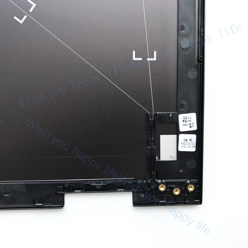 LULUYUAN LCD Back Cover For HP ENVY x360 15-ED 15-EE 15m-ee 15m-ed 0023dx 0013dx Black