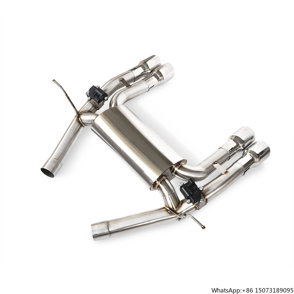 

Suitable for M3/M4 F80/F82 3.0T 2014-2018 Racing Stainless Steel Exhaust Muffler Pipe Tuning Rear Axle Exhaust Pipe