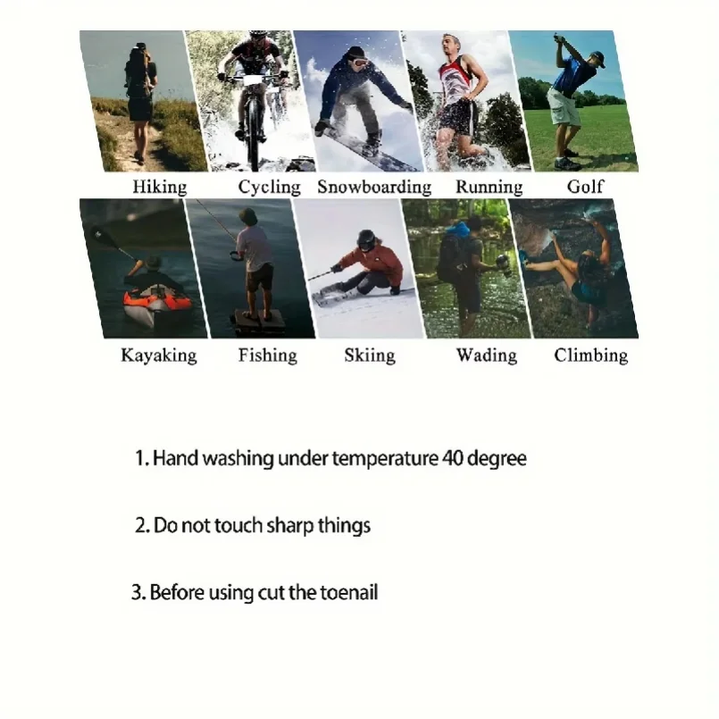 Waterproof Socks Breathable Ou - Outdoor Camping In Winter recension och pris