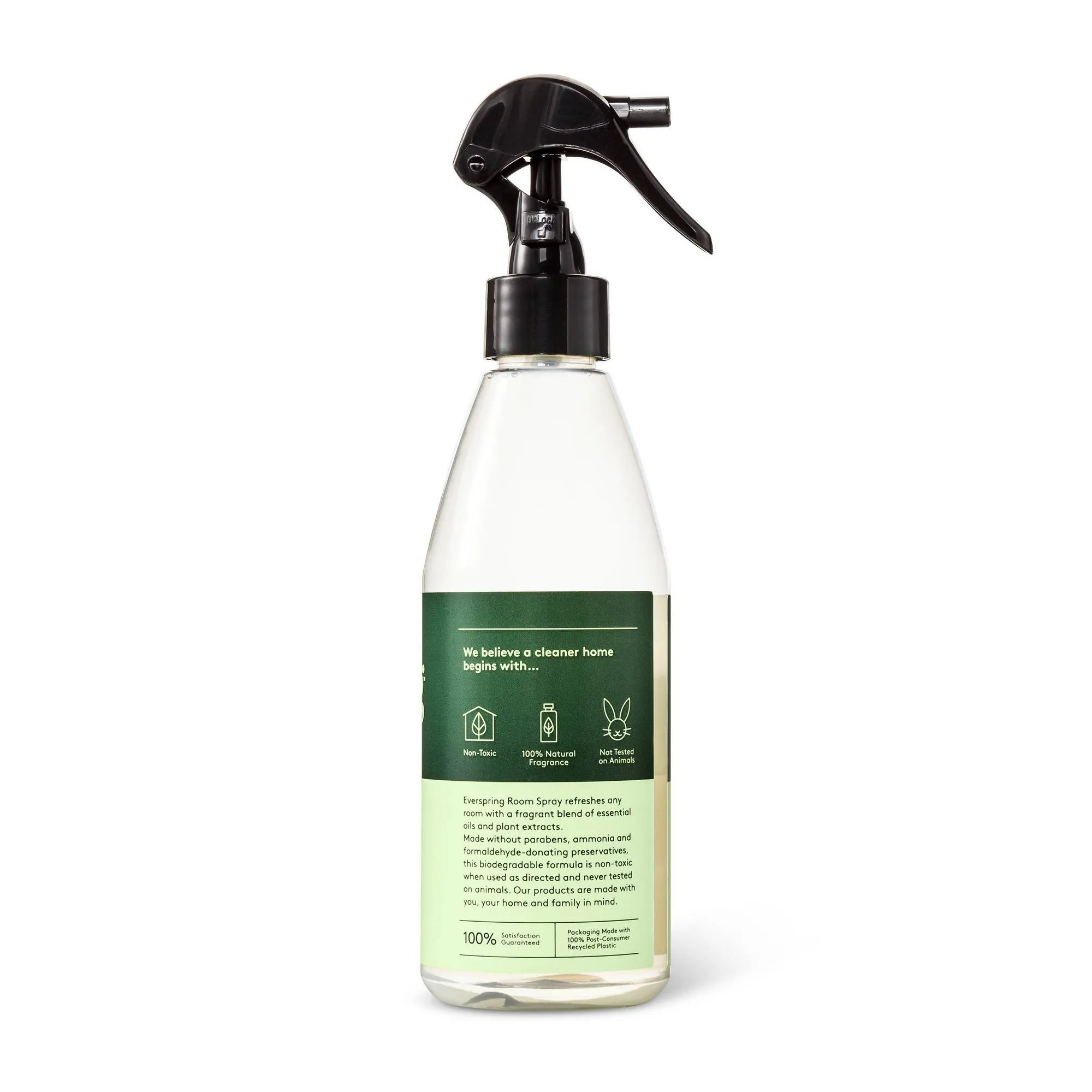 Citrus Basil Liquid Room Spray Non Powered Air Freshener For Home Bathroom Office Odor Control Fresh Scent