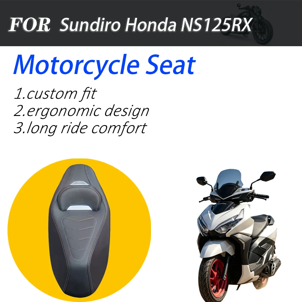 Motorcycle Ergonomic Seat Pressure Relief Modified Saddle For Sundiro Honda NS125RX Scooter Modification Accessories