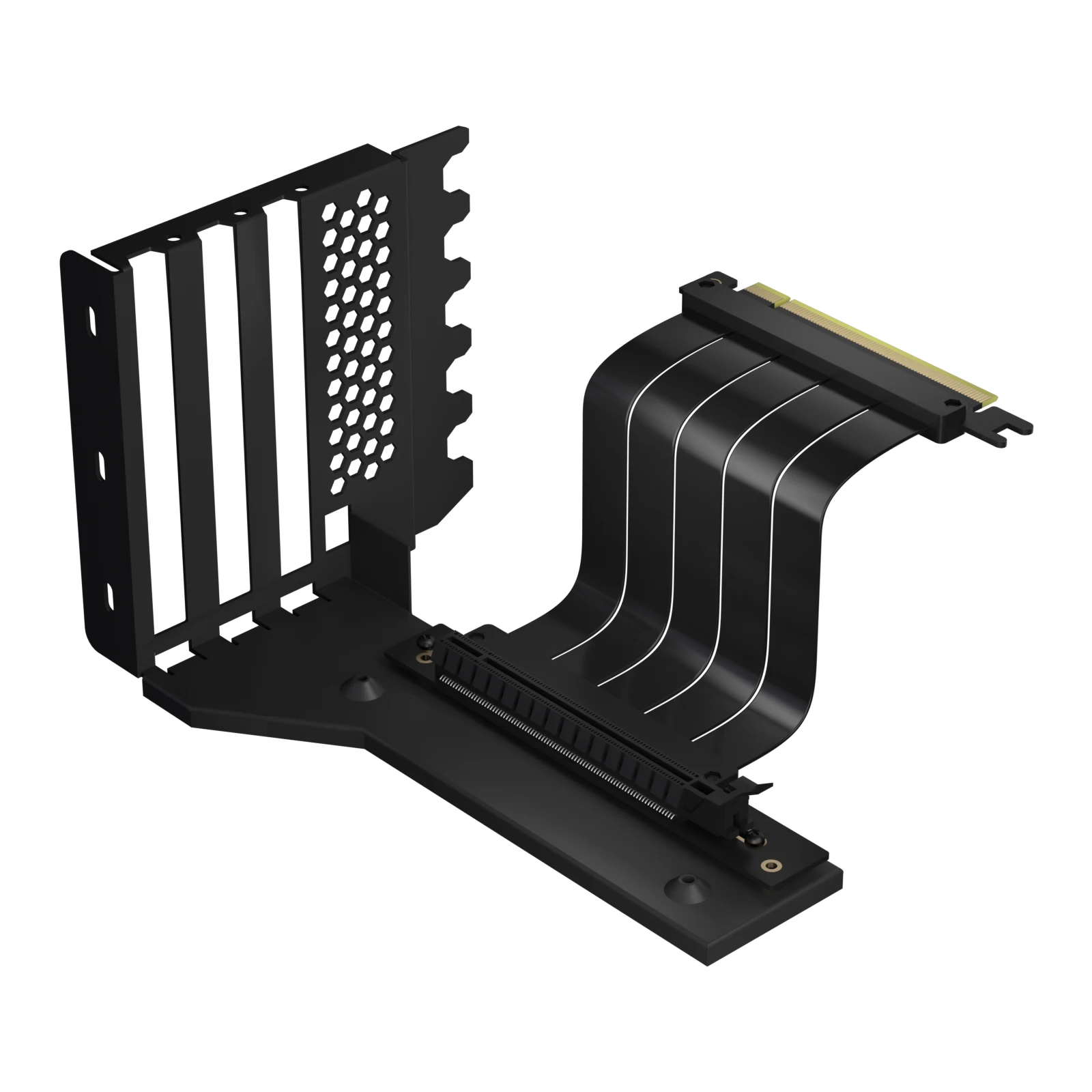 

GLOTRENDS Vertical Graphics Card Support Bracket with 150mm PCle 4.0 Riser Cable for 3-slot GPU Vertical