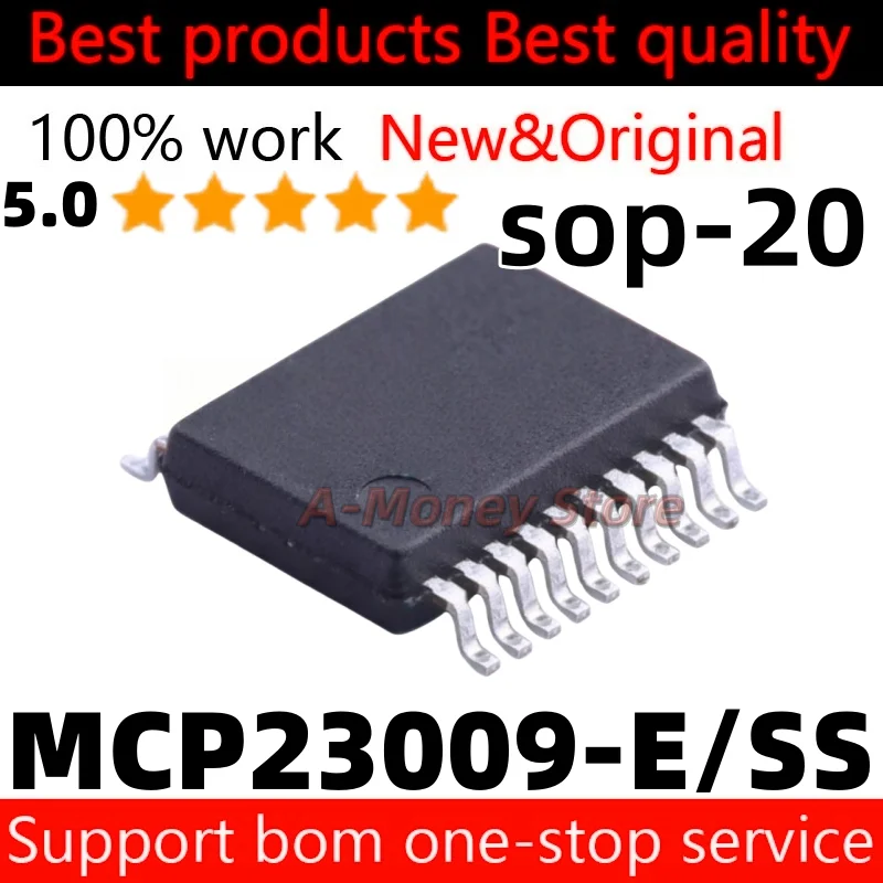 (5-10pcs) MCP23009 MCP23009E MCP23009-E/SS ssop-20