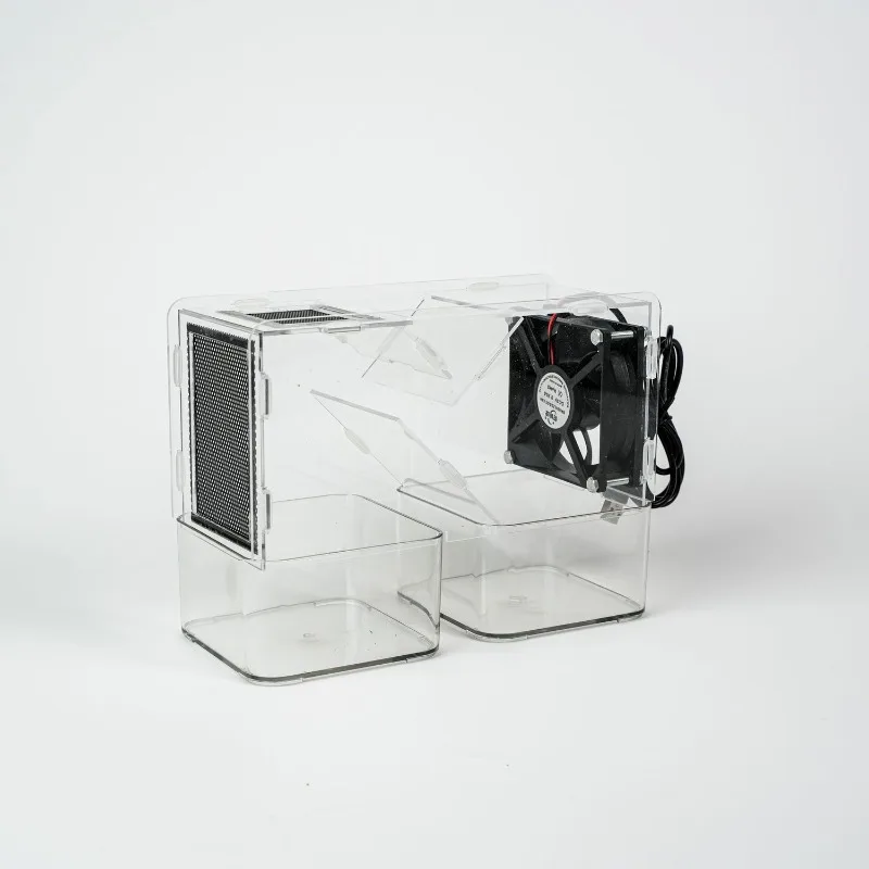 

Parrot bird grain blowing shell machine, acrylic small grain skin separator