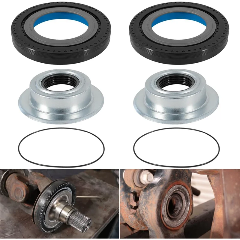 

Precisionn Front Axle Vacuum Knuckle Seal & Outer Tube Seals Kit For Ford F250 F350 F450 F550 2005-2019 ,2017426 2014835 54983
