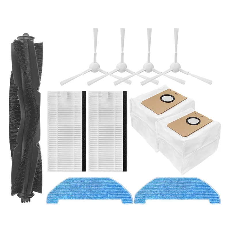 B06B-For Neabot Q11 Main Roller Spin Side Brush Hepa Filter Dust Bag Mop Cloth Rag Replacement Robot Vacuum Cleaner Part