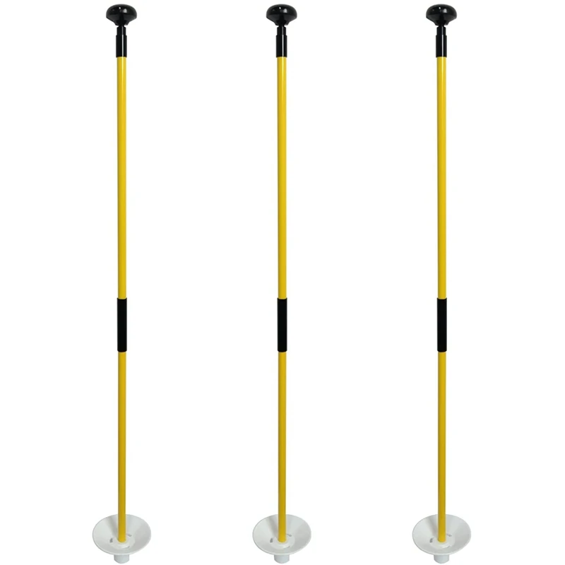 

NEW-Mini Golf Putting Green Flagstick For Yard Practice Set, Golf Pin Flagpole Set,2-Section Fiberglass Golf Flag Sticks