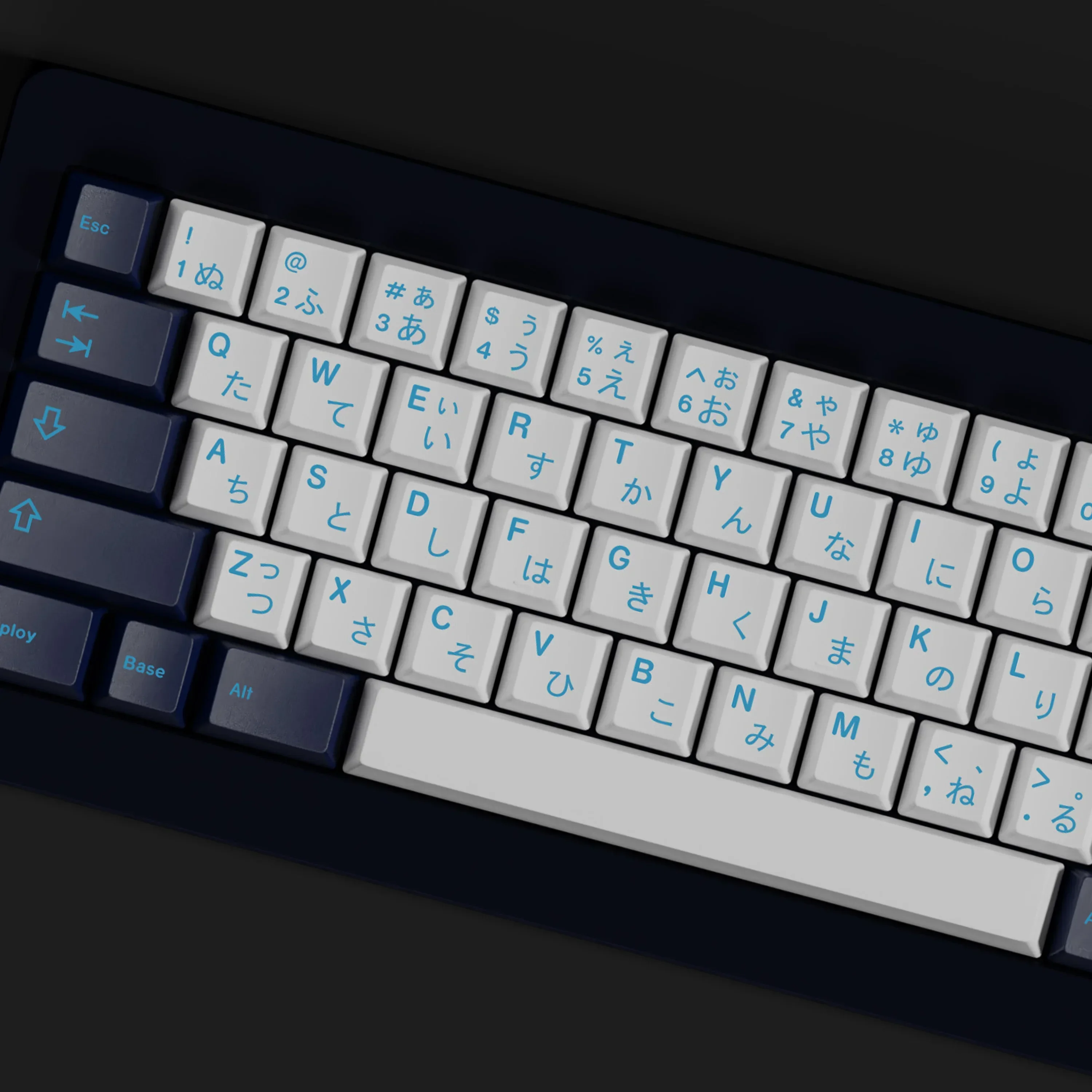 GMK deep sea - teclado personalizado pbt sublimación altura original keycap espacio dividido