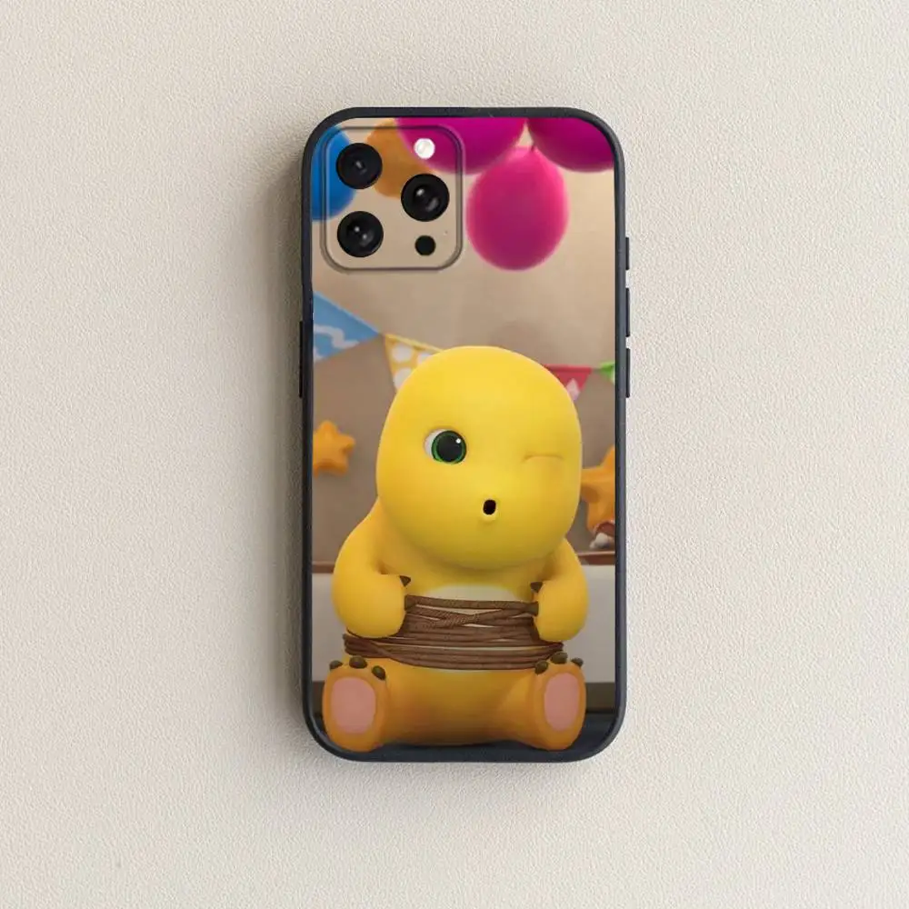 Custodia per telefono N-NailoongS per iPhone 17,16,15,14,13,12,11 Plus,Pro Max, XS, X, XR, SE, Mini, 8,7, Cover nera in morbido silicone