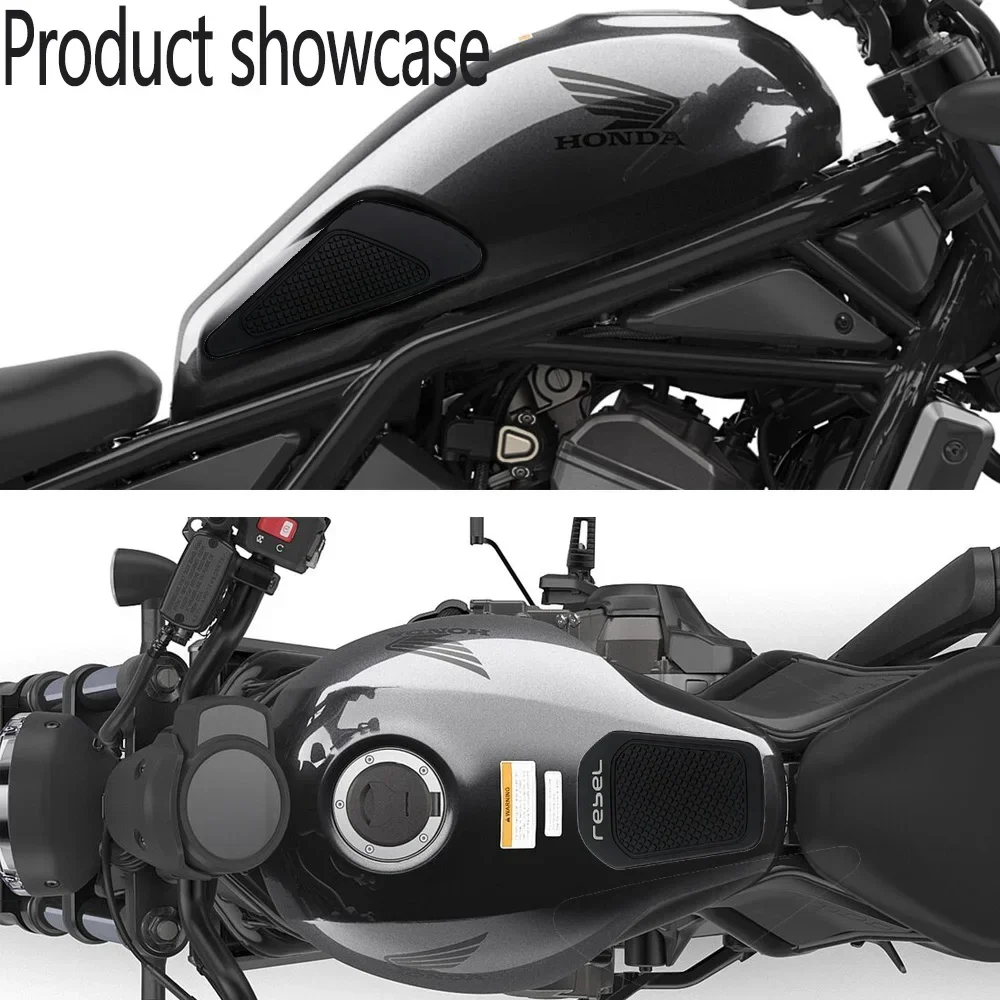 For Honda REBEL 1100 CMX 1100 Motorcycle Accessories Gas Tank Protect Sticker Fuel Cap Cover Pad