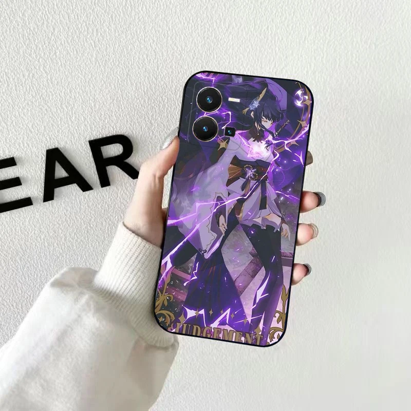 

Genshin Impact Phone Case for VIVO Y53S Y33S Y22S Y11S Y31 Y21 Y70 Y20 Y21S Y72 Y35 Y51 Y01 V23E V21 V23 V21E Funda