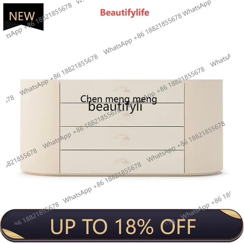 

P178 Современная простая прикроватная тумбочка для спальни, дизайнерская домашняя гостиная, итальянский светильник, роскошный шкаф для хранения с тремя ведрами