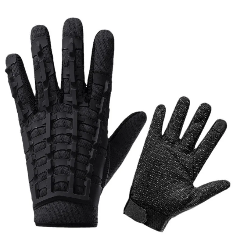 

Tactical Full-Finger Exoskeleton Gloves Men Anti-Slip Wear-Resistant for Outdoor Training Cycling Motorcycle Off-Road