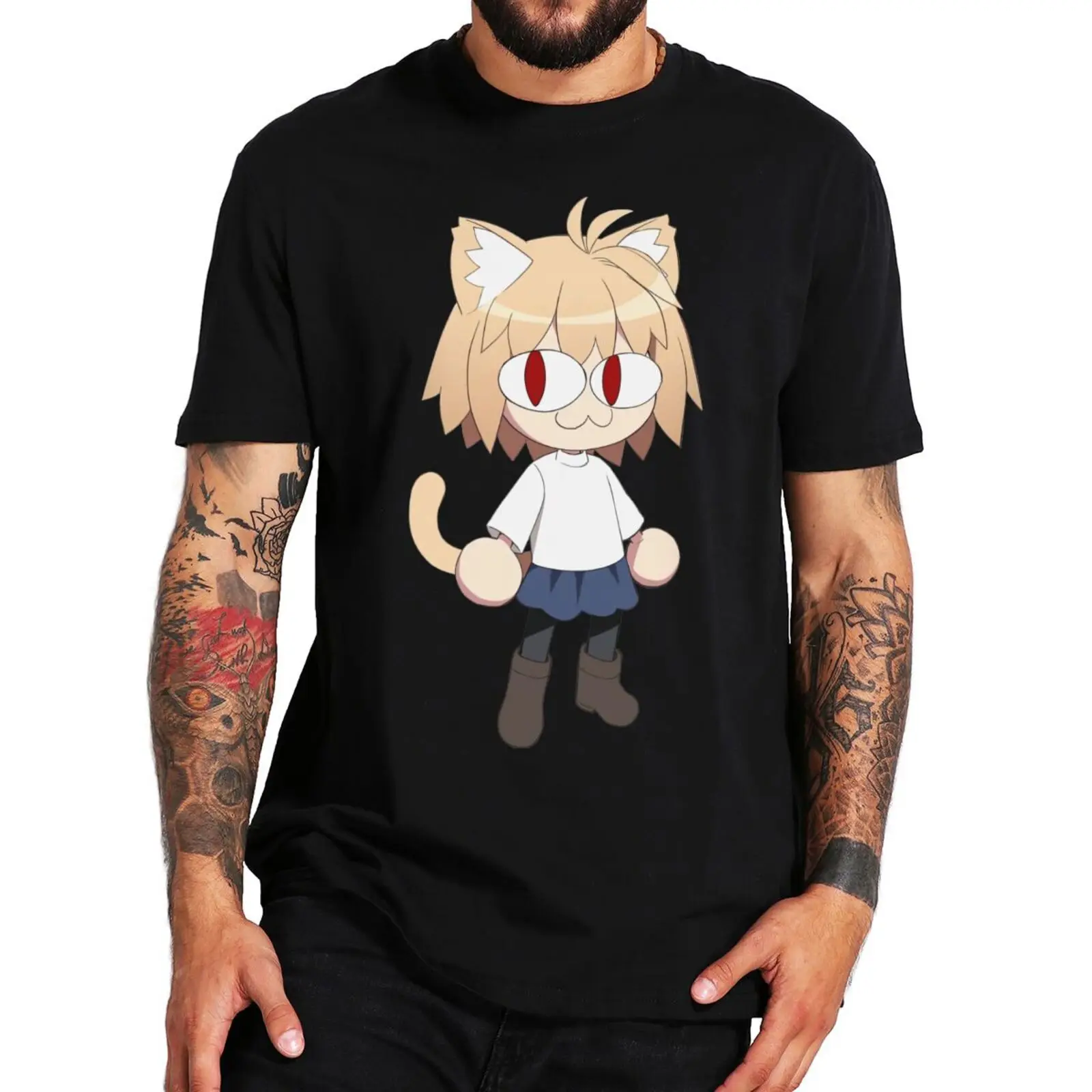 Neco Arc Funny Meme T Shirt Tsukihime Arcueid Brunestud Japanese Anime Aesthetic Kawaii Tshirts Gift For Novel Video Game Fans