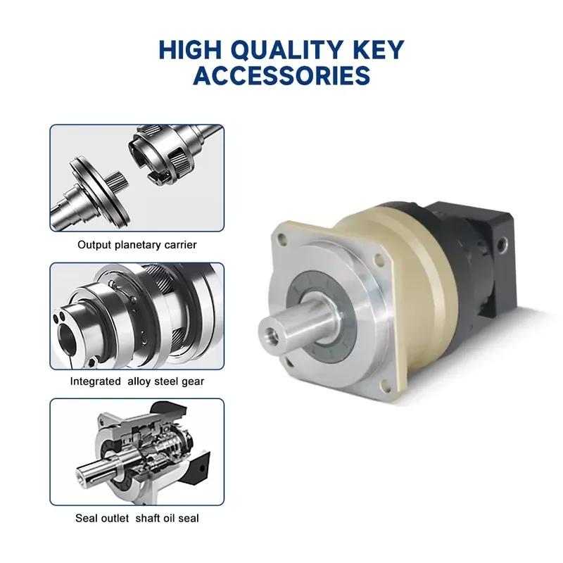 Precision Planetary Gearbox NEMA 23 Servo/Stepper Motor Speed Reducer Industry Equipment VRB Series ODM CE Certified 1 Year