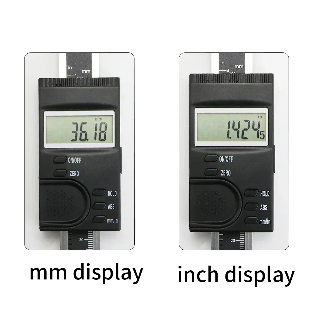 SHAHE 100/150/200/300 mm Tipo Vertical Balança Linear Digital Balança de Paquímetro de Aço Inoxidável Com Display LCD Ferramentas de Medição