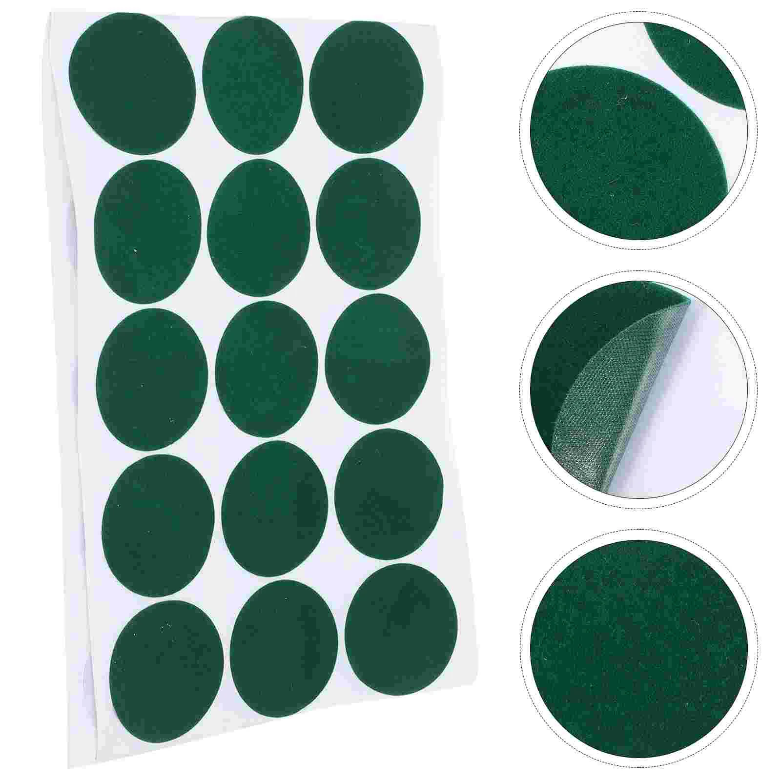 Nail Sticker Tablecloth Repair Stickers Billiard Marking Supply Positioning Patches for Snooker Green Mending