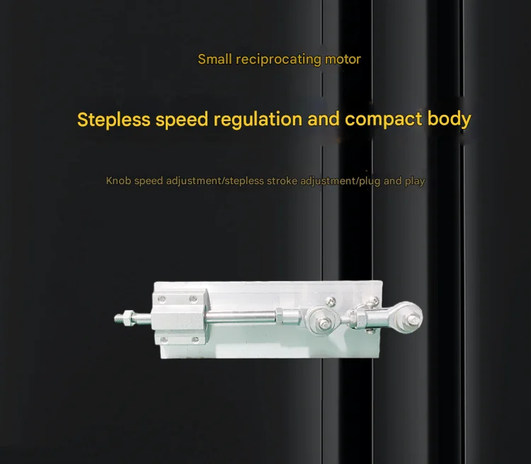 

Micro Reciprocating Motor for Robotics | 1.4-3.5cm Stroke Linear Actuator for Model Making