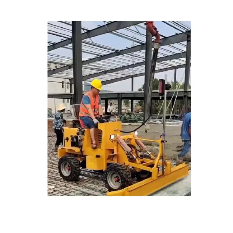 Concrete Laser Screeds Famous Customized Laser Leveling Machine Engine Cement Sand Screed Machine High Cement Leveling Machine