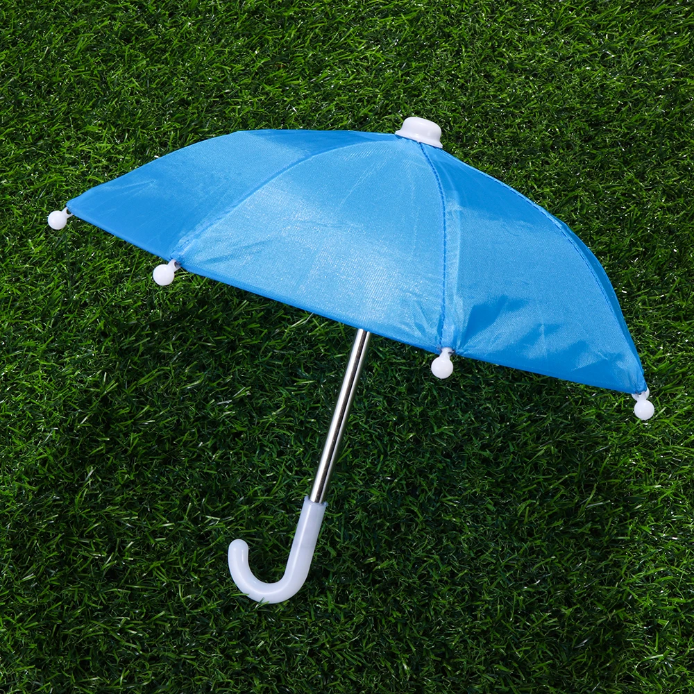 Lace Miniature Umbrella For Dolls Accessories Candy Color Mini Rain Gear For 18 Inch & 43cm Dolls Kids Toys Dollhouse Decoration