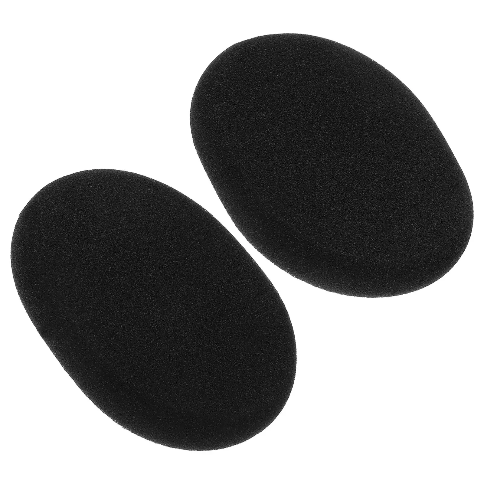 

2 Pcs Earphone Case Covers Headphone Replacement Headset Earmuffs Cap Foam Earbud