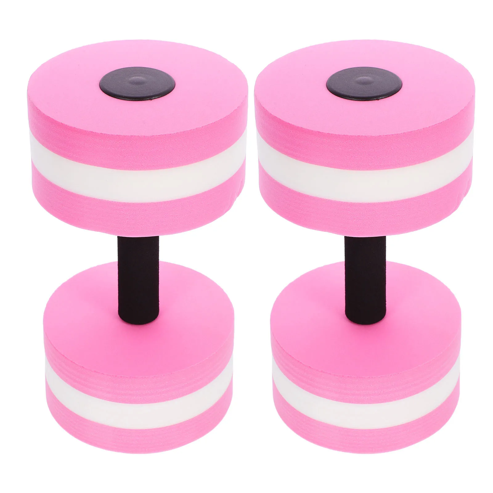 

2Pcs Waterproof Foam Dumbbells for Water Aerobics Pool Workout Equipment Portable Strength Training for Adults and Seniors