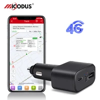 Rastreador GPS 4G Mini MiCODUS MV77G encendedor de cigarrillos vehículo GPS seguimiento cargador de coche inalámbrico SOS carga rápida