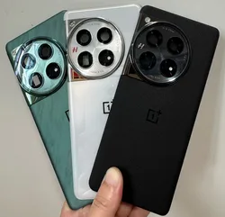 Szklana tylna pokrywa AAA + do OnePlus 12, tylny panel baterii, obudowa obiektywu aparatu, klej do wymiany