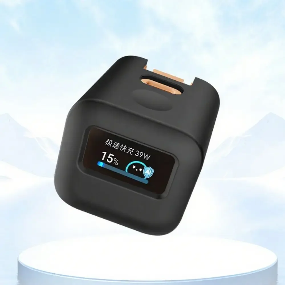 

Shockproof Silicone Case Solid Color Dustproof Protective Case Soft Portable Carrying Case for Anker Nano SafeCharger 45W Max