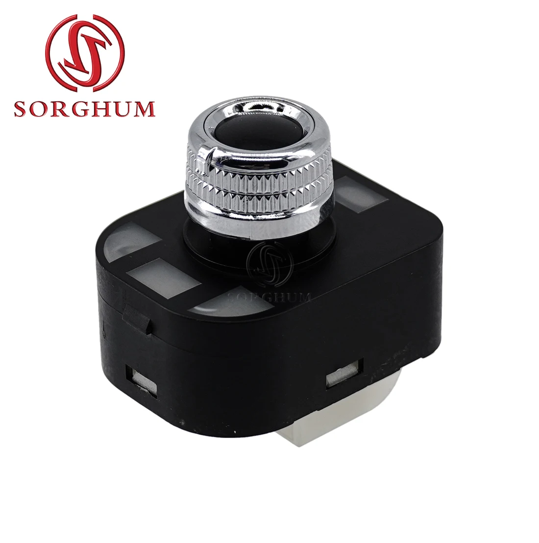 Sorghum 8KD959565A For Audi A7 A5 A4 A8 B8 TT Q3 Q5 S4 RS4 RS5 Car Electric Rearview Mirror Control Switch Knob  Adjuster Button