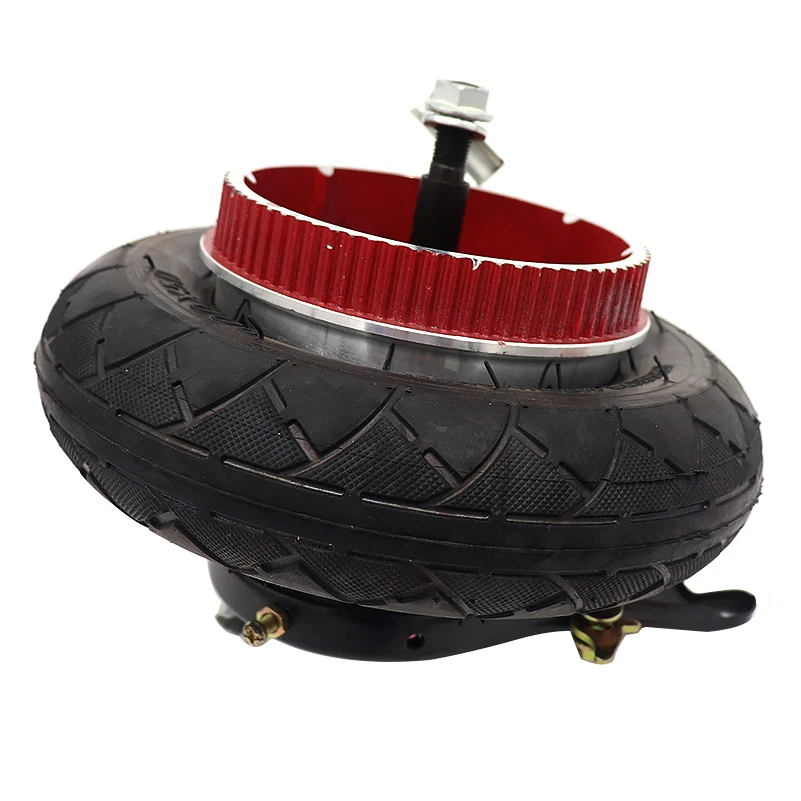 RED Electric Scooter Tyre With Wheel Hub 8 inch Scooter 200x50 Tyre Inflation Electric Vehicle Aluminium Wheel motorcycle