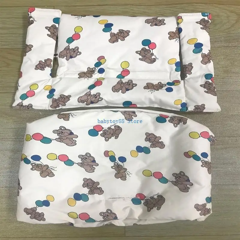 وسادة مقعد Y4UD وسادة مسامية بنمط لطيف ناعمة ومريحة لوقت تناول طعام الأطفال #2