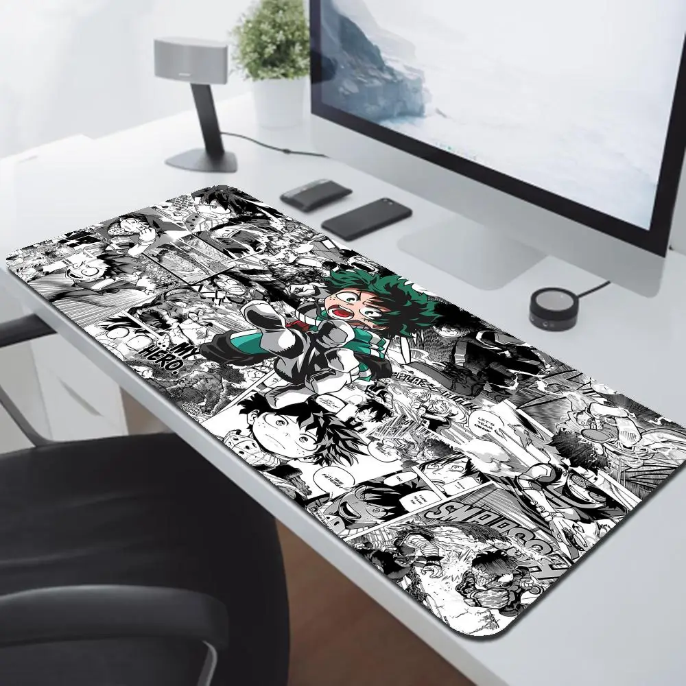 

My Hero Academia Gaming Accessories Mouse Pad Large MousePad Keyboard Pad Natural Rubber Anti-slip Soft Office Tapis De Souris