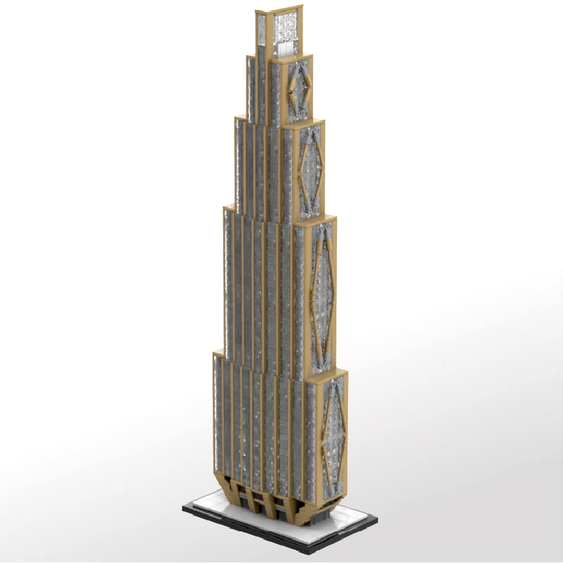 3180 قطعة من مكعبات البناء الإبداعية لتصميم نماذج مباني حديثة، لعبة تركيب للأولاد، هدية عيد ميلاد