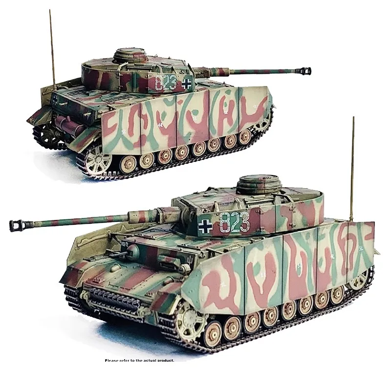 

Diecast 1/72 Scale Veyron 63242 German Panzer IV H with Side Skirt Armor 1944 Model of Finished Tracked Combat Vehicle