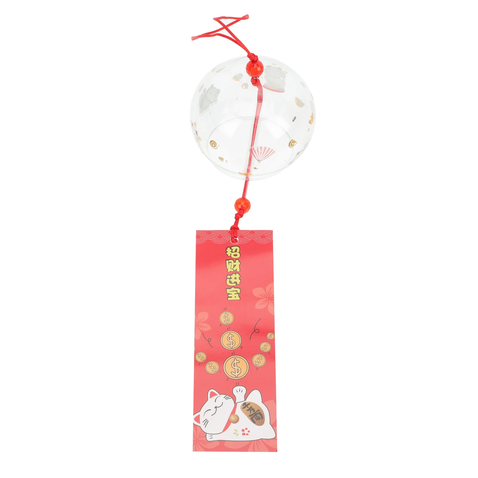 

Decorative Wind Chime Windchime Glass Hanging Bell Japan Japanese Style Pendant