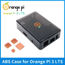 Orange Pi 3 LTS ABS Case Protective Shell Black Tranparent Case for Orange Pi 3 LTS Development Board