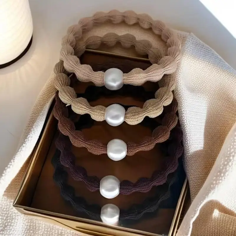 

New Simple Sports Head Rope For Women With High Elastic Hair Rope Tied With High Ponytail Bun Hair Rope Hair Accessories