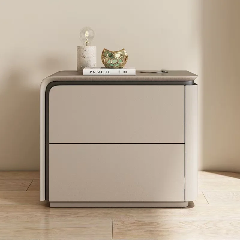 table-de-chevet-moderne-minimaliste-en-bois-massif-armoire-de-rangement-a-double-tiroir-poignees-en-cuir-table-de-chevet-a-coins-arrondis-de-style-italien