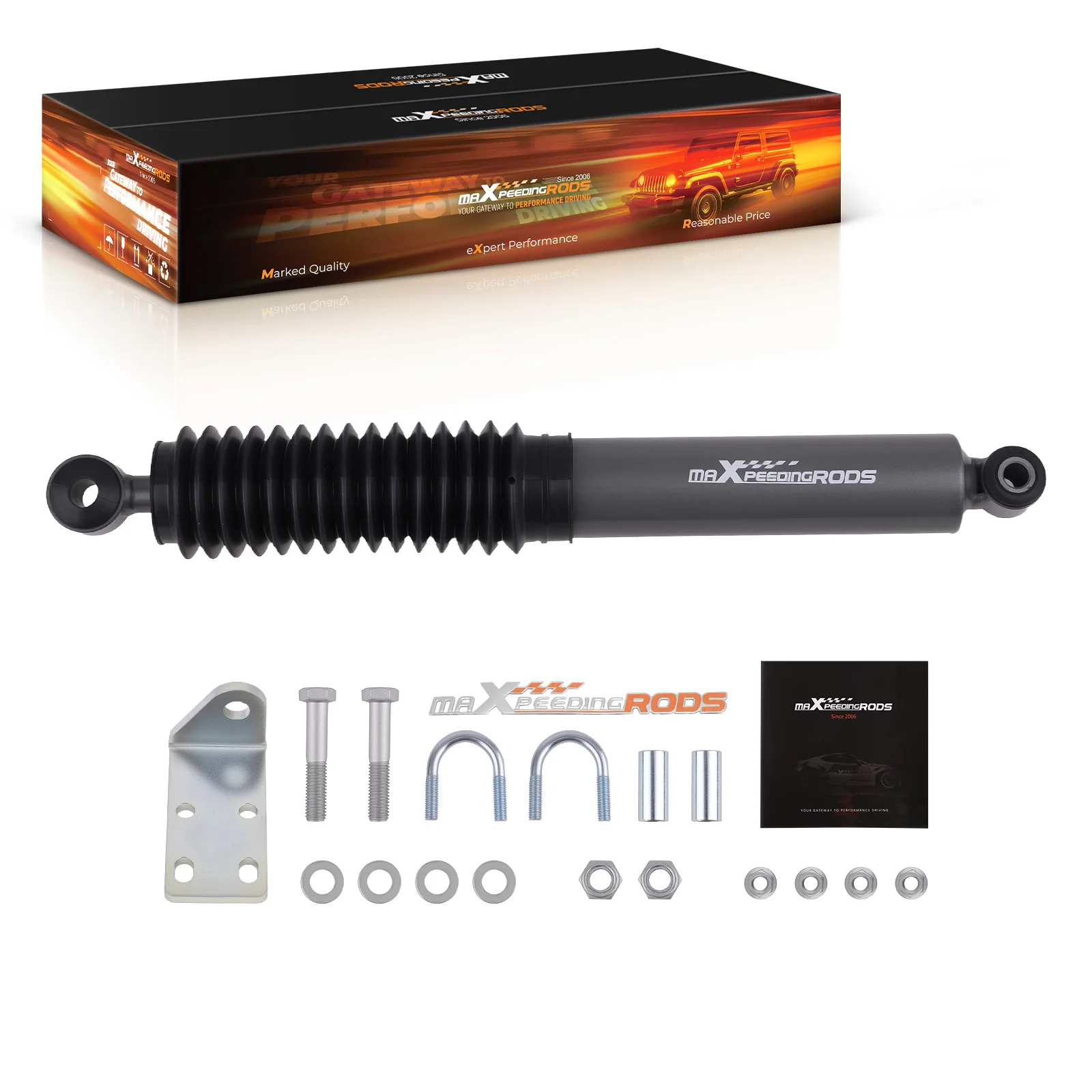 

maxpeedingrods Steering Stabilizer For GMC Yukon XL 1500 4WD 02-06