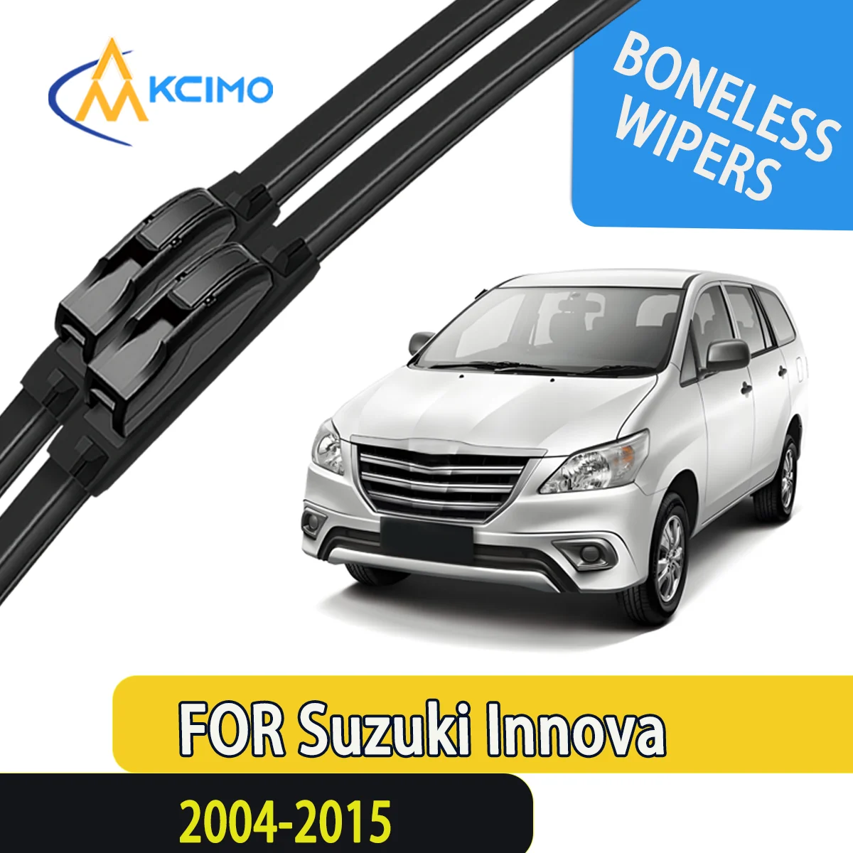 

2pcs Quality Windscreen Silent Black Car Rain Brush Suitable for Suzuki Innova AN40 2004-2015 Toyota Kijang Innova (Indonesia)