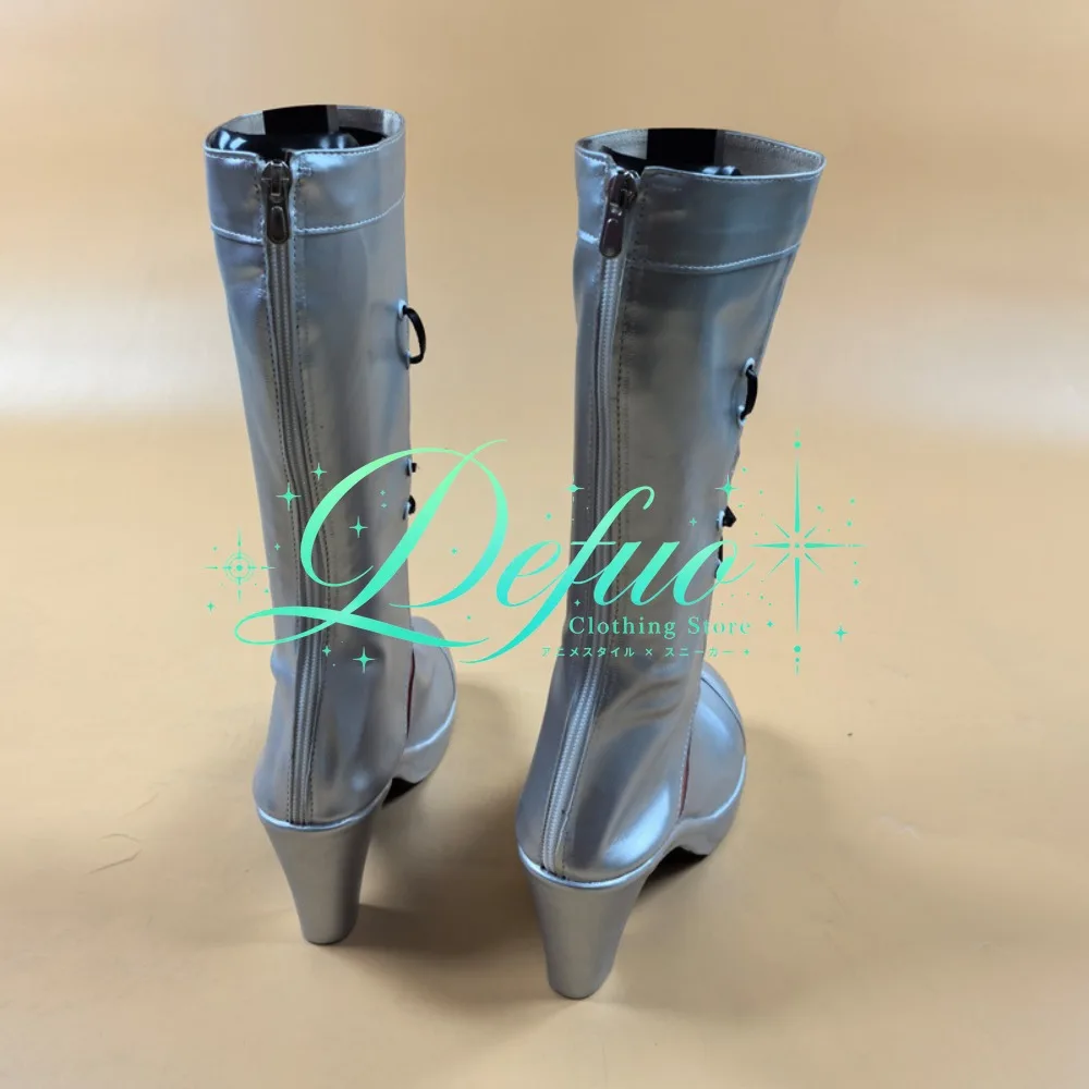 Arknights Skadi Mind Role Playing Shoes Handmade Custom Comfortable Stage Halloween Performance Role Shoes