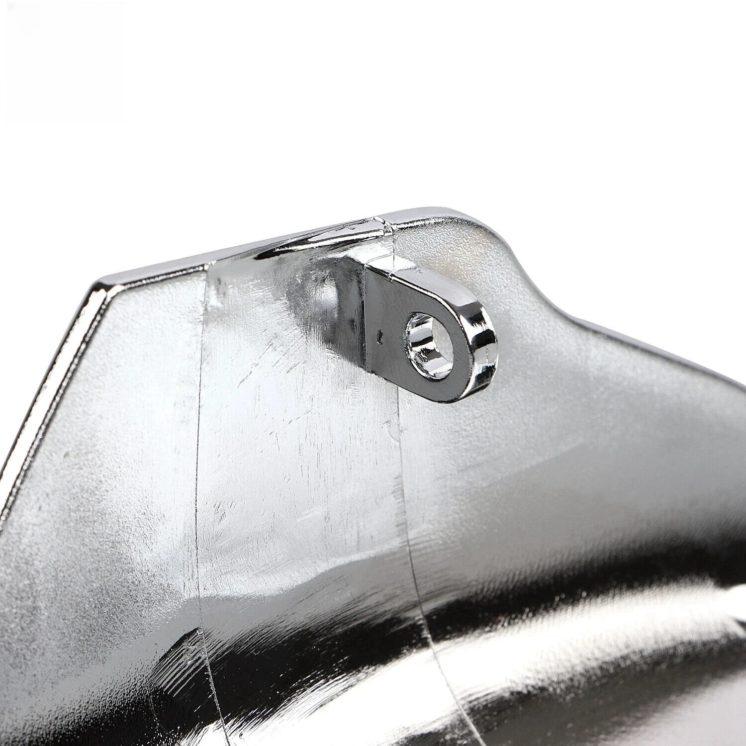 Chrome Motorcycle Fit For Harley ABS Plastic Tail Light Visor Covers Touring Street Tri Glide Ultra Classic FLHTCUTG FLHXXX
