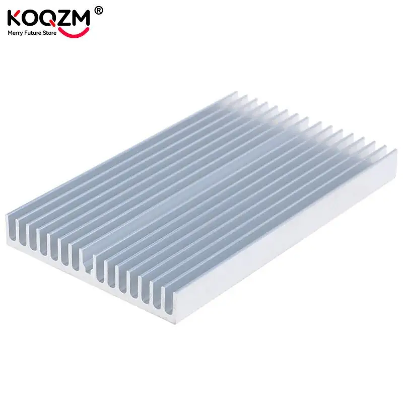 100*60*10mm DIY Cooler Aluminum Heatsink Grille Shape Radiator Heat Sink Chip for IC LED Power Transistor