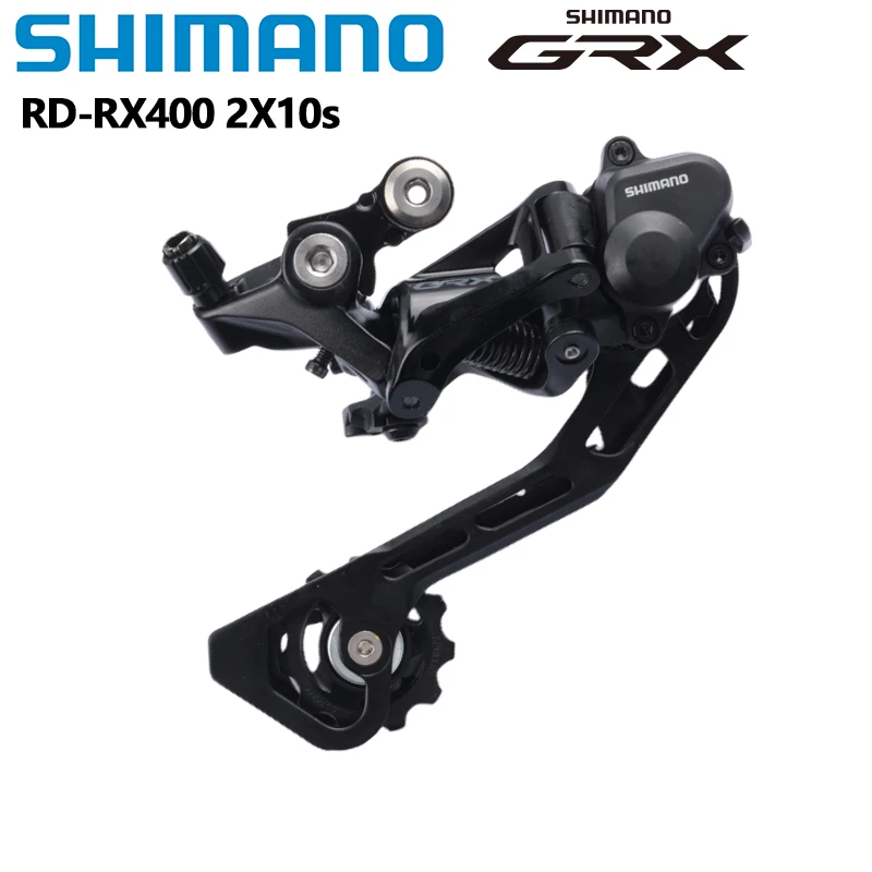 Shimano GRX RX400 Front Derailleur Gravel 2x10s Speed Rear Derailleur RD-RX400 10Speed For Road Bike Bicycle Part