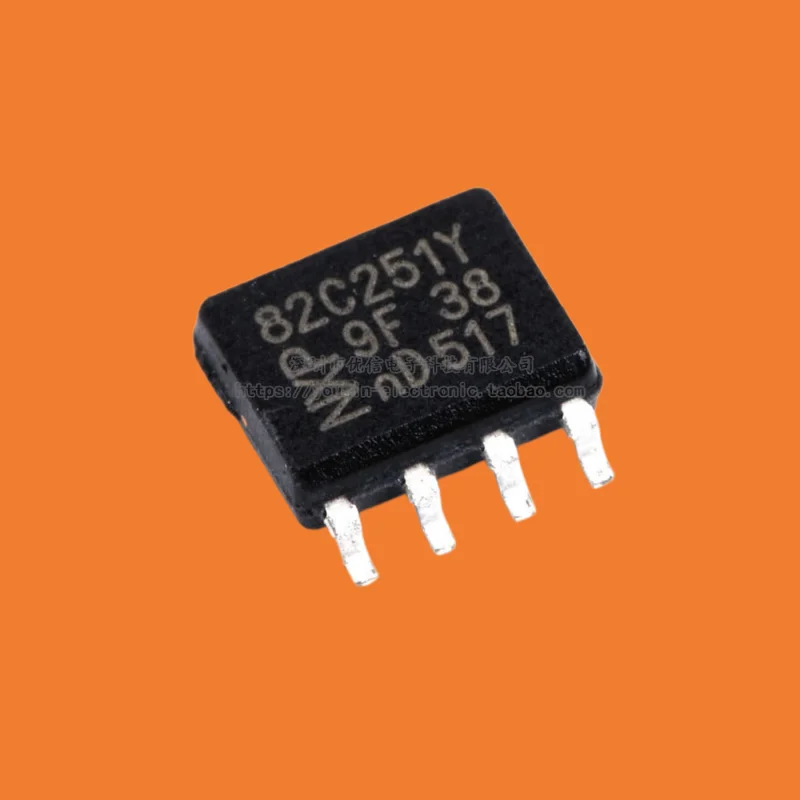 10pcs/Original genuine PCA82C251T/YM, 118 SOP-8 CAN bus transceiver chip 24V